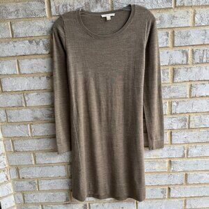 Esprit Long Sleeve Wool Blend Knit Sweater Dress Women's Size XS.